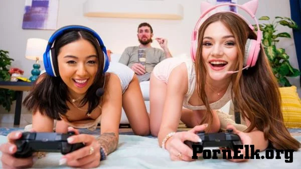 Juniper Ren, Liora Vane, Girthmasterr - Two Slutty Pussies, One Girthy Cock [UltraHD 4K 2160p]