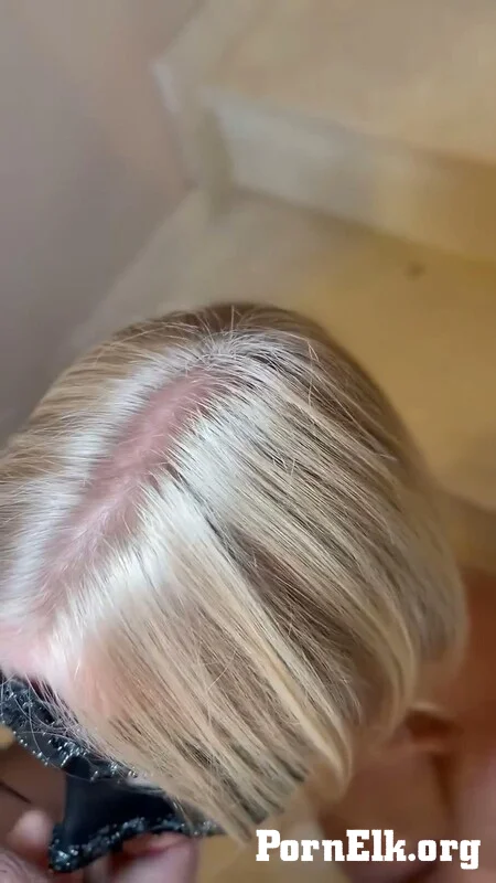 Sugar_Blonde_XO - In High Heels, Dessous Und Schwarzen Strumpfen  [FullHD 1080]