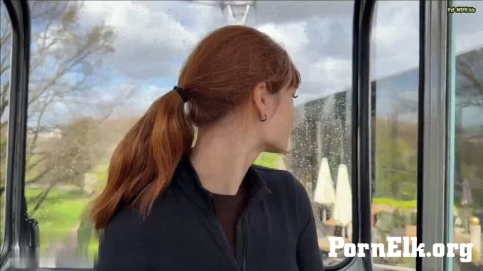 SallyDinosaur - Riskante spritzige Gondelfahrt - Blowjob date in der Seilbahn  [FullHD 1080]