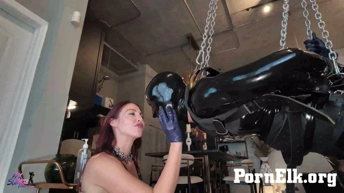 XXX Slayer Productions - Neena Deville and Mistress Tess - Latex Toy Suspended and Fucked Hard by Two Relentless Dommes  [4K 2160]