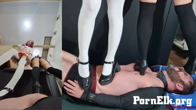 Pain And Pressure - 102 Anya And Beatriz - Schoolgirls Trampling And Bullying In Mary Jane Shoes  [FullHD 1080]