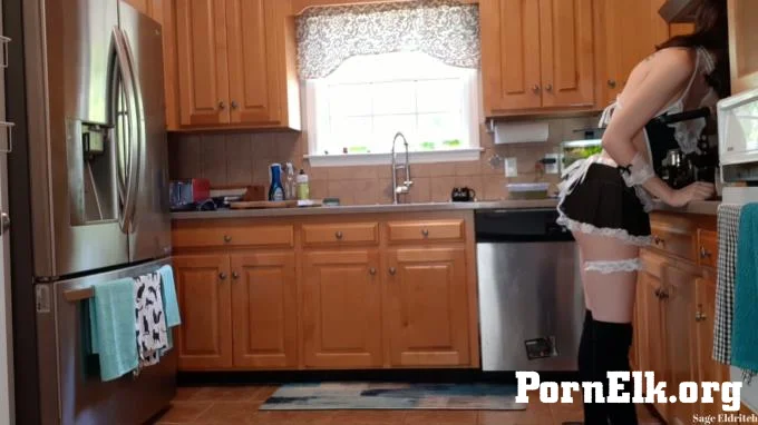 Sage Eldritch - Spying on Your Cleaning French Maid  [FullHD 1080]