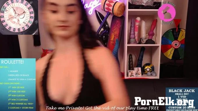 LittleBunnyB - A Little Live Striptease  [HD 720]