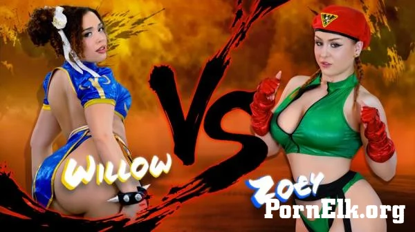Willow Ryder, Zoey Uso - Willow Ryder vs Zoey Uso! Fight! - Street Fighter Parody [FullHD 1080p]