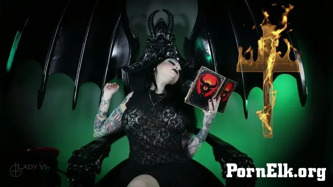 Satanatrix - The Black Tithe - Devotional Masturbation Ritual 4K - Lady Vi  [4K 2160]