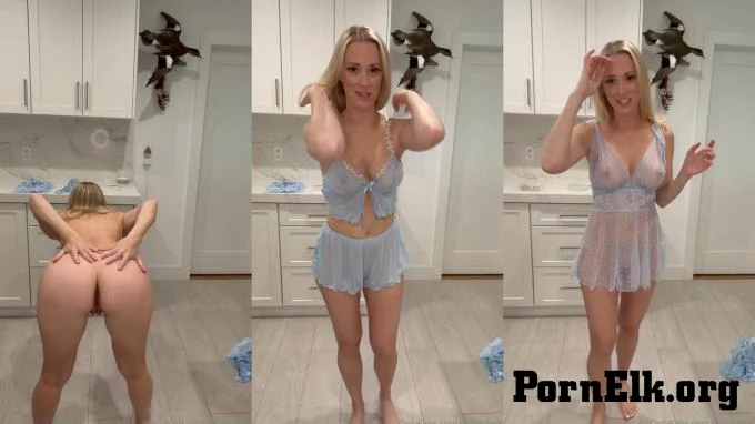 Vicky Stark - Good Night Try On  [FullHD 1080]