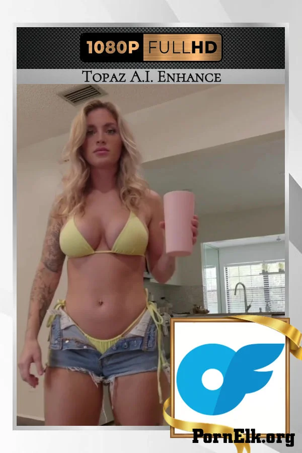 Zoeneli, Zoe Neli - Blonde In Bikini At Pool Party [FullHD 1080p]