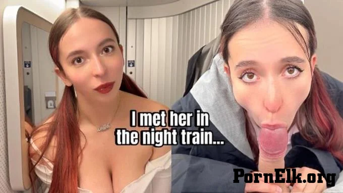 CyberlyCrush - I Met Desperate Girl in the Night Train.. She Loves Risky Public Sex in the Cable Way  [FullHD 1080]