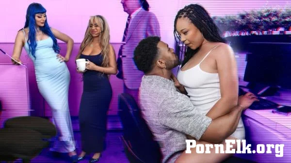Jewelz Blu, Adriana Maya, Luna Luxe - the Boss Let Me Fuck All of My Coworkers: Freeuse on the Job [FullHD 1080p]