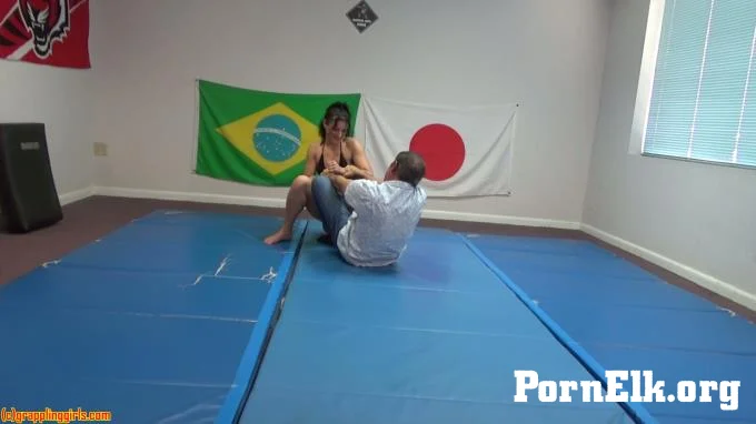 Grappling Girls In Action - Ggstepdaughterwrestles2  [FullHD 1080]