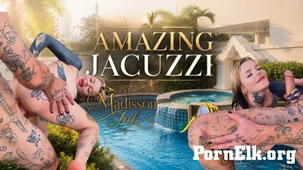 Maddison Ink - Busty Madisson Ink Gives Me Sloppy Jacuzzi Blowjob [UltraHD 8K 3840p]