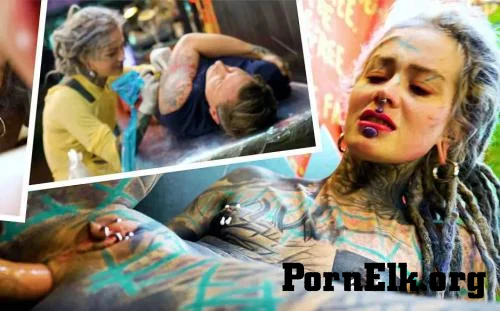Anuskatzz - Anal Sex With Her Tattoo Customer  [FullHD 1080]