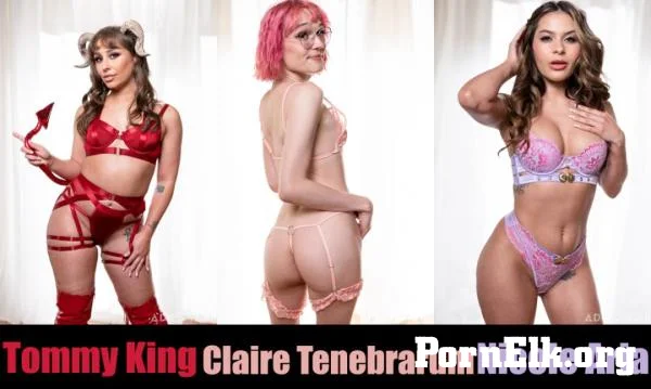 Claire Tenebrarum, Nicole Aria, Tommy King - Saint Or Sinner? [UltraHD 4K 2160p]