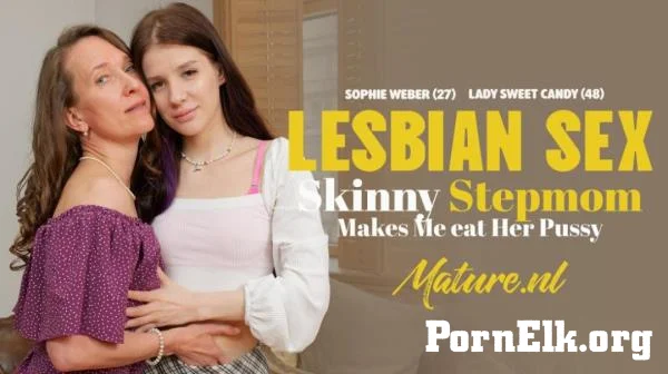Lady Sweet Candy, Sophie Weber - Skinny MILF Lady Sweet Candy Sits on Sophie Weber's Face for a Lesbian Orgasm [FullHD 1080p]