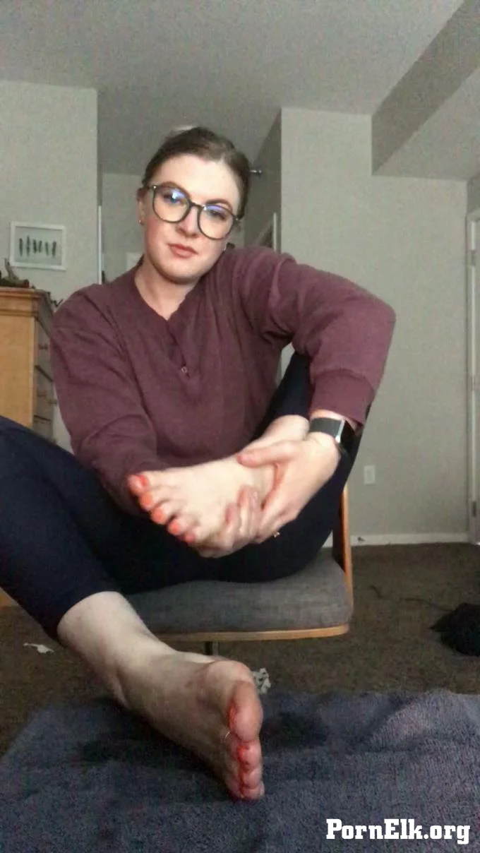 itskinkerbell - Oily feet ASMR  [FullHD 1080]