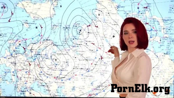 Sweetie Fox - Weather Forecast Presenter Fucks on Live News & 2Cumshots [UltraHD 4K 2160p]