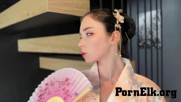 Sweetie Fox - Fucked Blue - eyed Geisha in All Poses & Cum in her Mouth POV [UltraHD 4K 2160p]