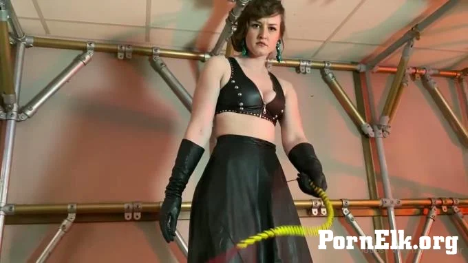 Vivienne l'Amour - LEATHER BOOT WORSHIP AND WHIPPING POV  [HD 720]