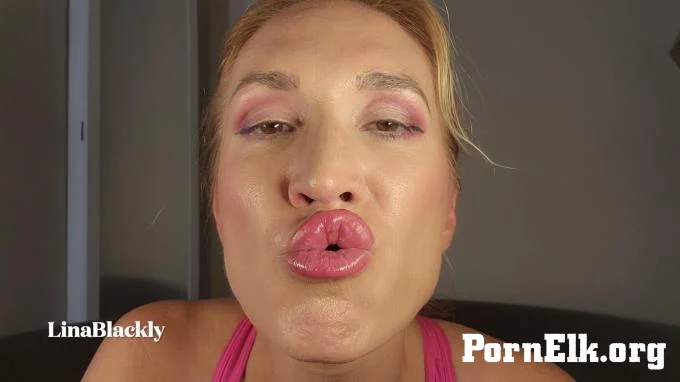 LinaBlackly - Lina Blackly's Plump Pout Kiss Tease and Playful Smacks  [FullHD 1080]