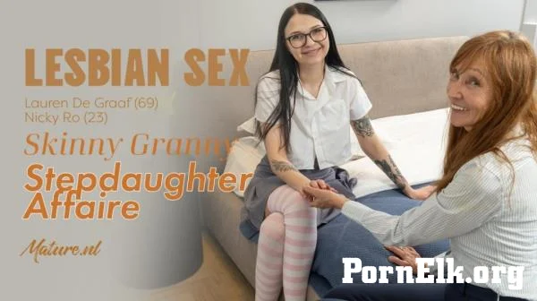 Lauren De Graaf, Nicky Ro - Granny Lauren De Graaf in Lesbian Affair with 23 Year Old Stepdaughter [FullHD 1080p]