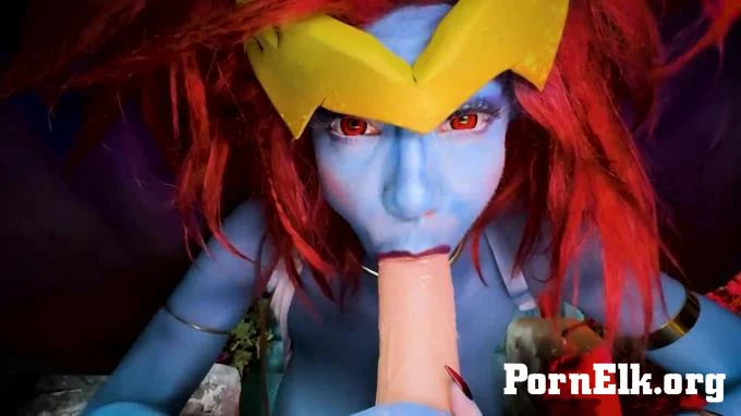 Little Puck - Demona Falls Prey To Your Seed Gargoyles Cosplay POV  [FullHD 1080]