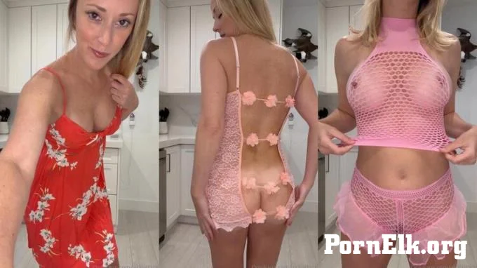 Vicky Stark - Pink Outfits Try-On  [FullHD 1080]