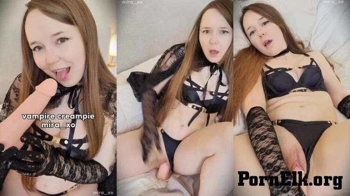 Mira_xo (RealMira_xo) - New Vampire Cum Video  [FullHD 1080]