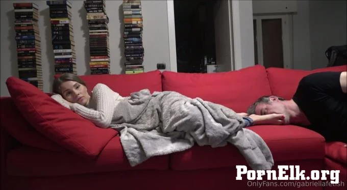 Goddess Gabriella - I Order My Slave To Put A Movie But That Stupid Idiot Put A Wrong One I Will Punish Him  [FullHD 1054]