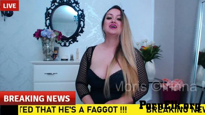 IrinnaMoris1 - He finally ADMITTED he is a FAGGOT  [FullHD 1080]