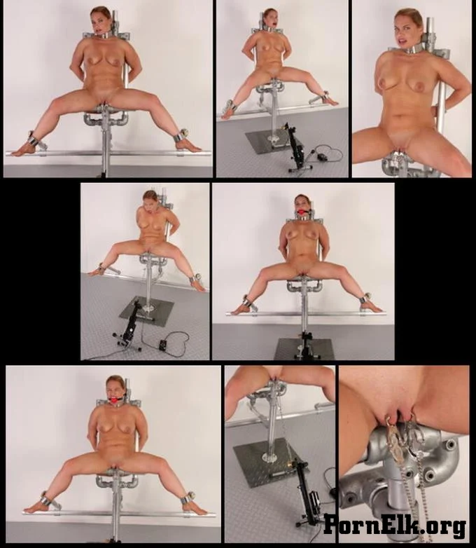 Metal Bondage - MB664 - Labia Clamps Training Machine  [FullHD 1080]