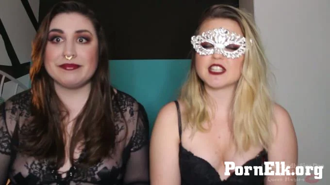 Lady Aislynn and Queen Marina - We Want A Female Sub - Men SUCK  [HD 720]